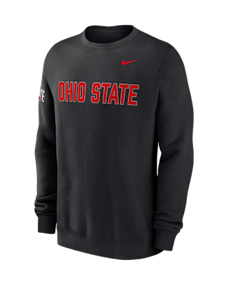 Ohio State Sideline Club Men's Nike College Pullover Crew. Nike.com